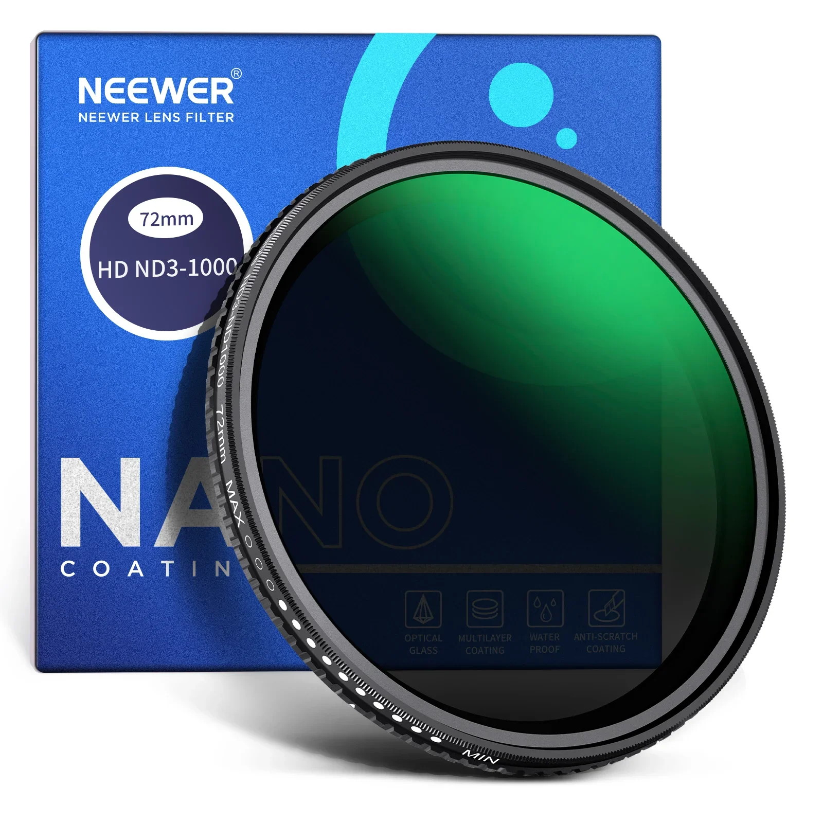 

Фильтр переменной светоотражательности NEEWER ND3-ND1000 для камеры 37мм 40.5мм 43мм 46мм 49мм 52мм 55мм 58мм 62мм 67мм 72мм 77мм 82мм