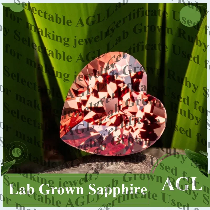 

Lab Grown Heart Shaped Sapphire Gemstone, Assorted Colors & Sizes, Loose Inlay Stone for Handmade Jewelry DIY Craft