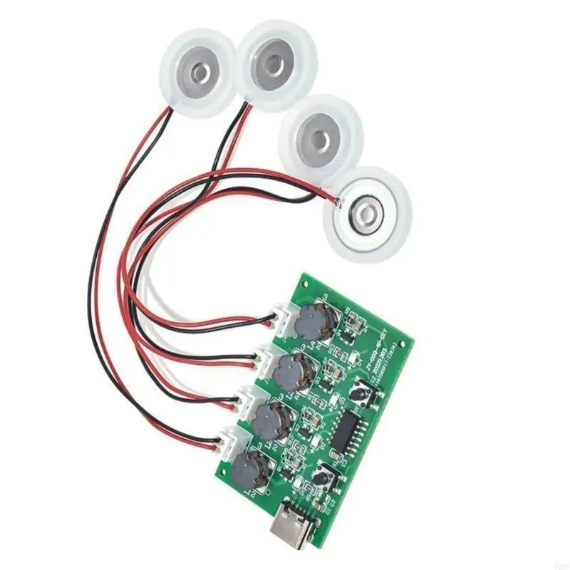 J1HF Humidifier Module Driver Board PCB Texture for Projects and Moisture Control