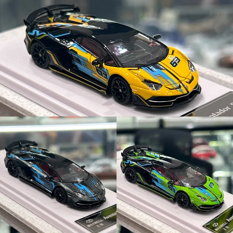 en-stock-replique-miniature-de-voiture-aventador-svj63-en-alliage-moule-sous-pression-a-l'echelle-1-64-article-decoratif-creatif-cadeau-de-vacances