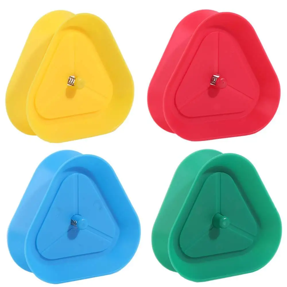 

Набор из 4 шт. треугольных держателей для карт, пружинные, для удобного использования без рук, для покера, пластиковые, многоразовые