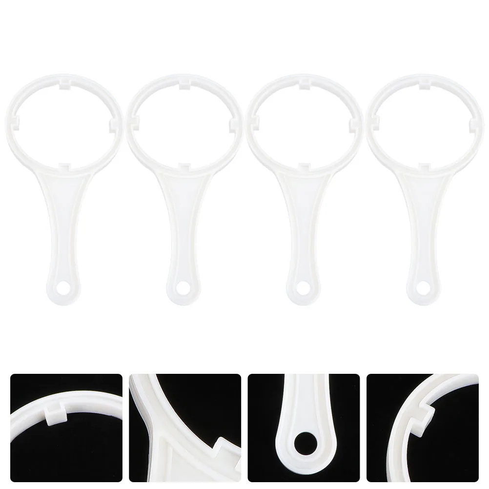 

4Pcs 10 Inch Water Filter Housing Wrench Heavy Duty Plastic Filter Wrench for Under Sink Ro System Water Purifier Spanner