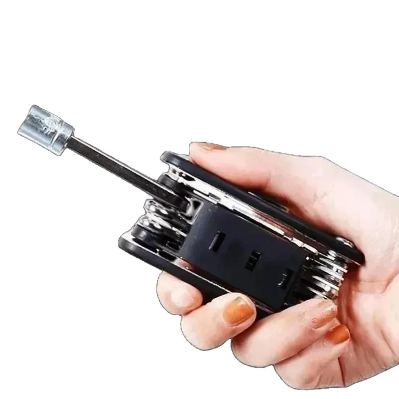 

New Multifunctional Folding Screwdriver Set Wrench Household Universal Hexagon Combination Wrench Mouse Clip
