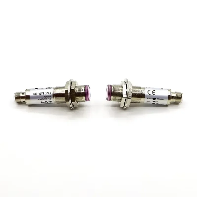 2026 Hot！ Photoelectric Sensor 2m ERC18M-5C2,5DLwireless Photo Sensor Switch Sensor 3v Ds 300 C1