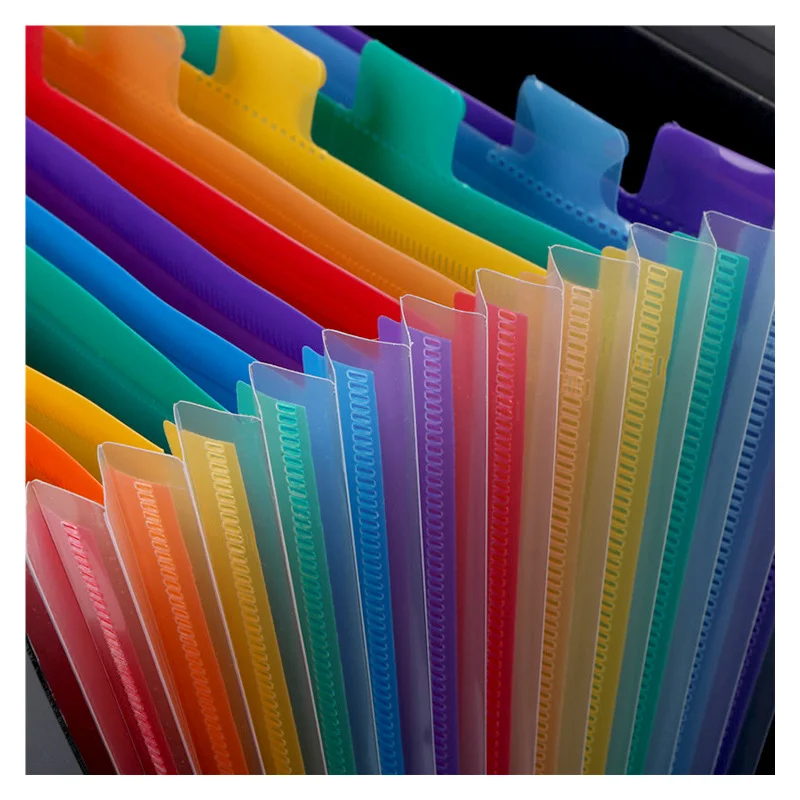 A6 Akkordeon ordner, der den Quittung ordner erweitert