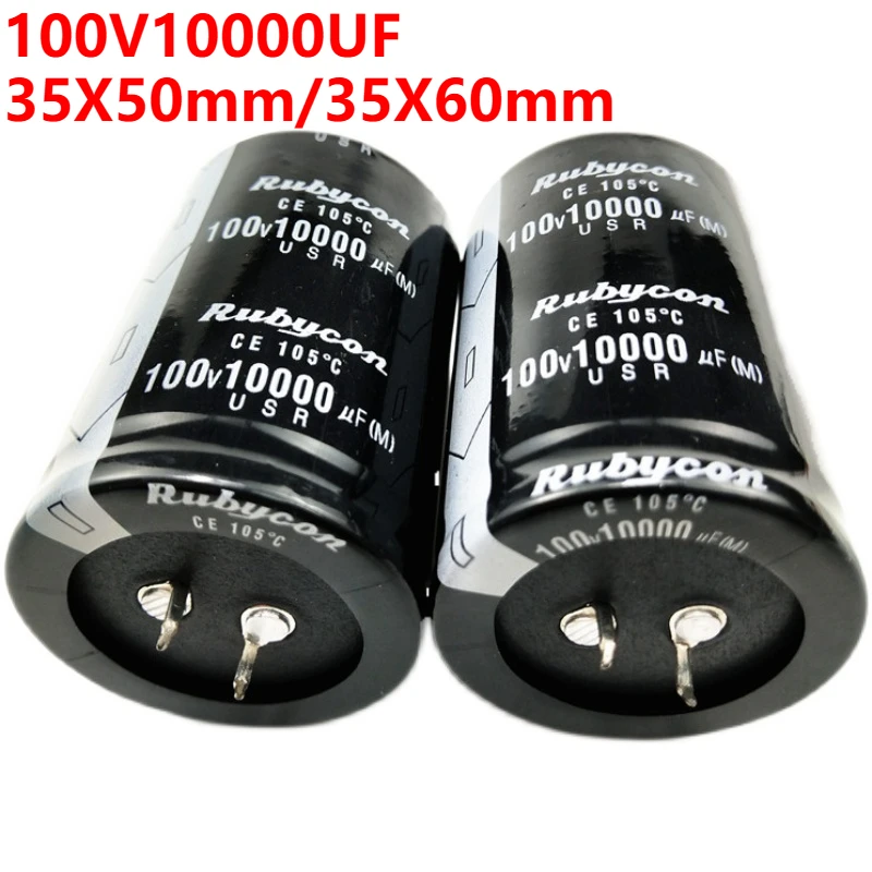 

1Pcs/2Pcs/5Pcs/10Pcs/20Pcs Nichicon/NCC 100V1000uF 35X50/35X60mm Amplifier Audio Filter Electrolytic Capacitors
