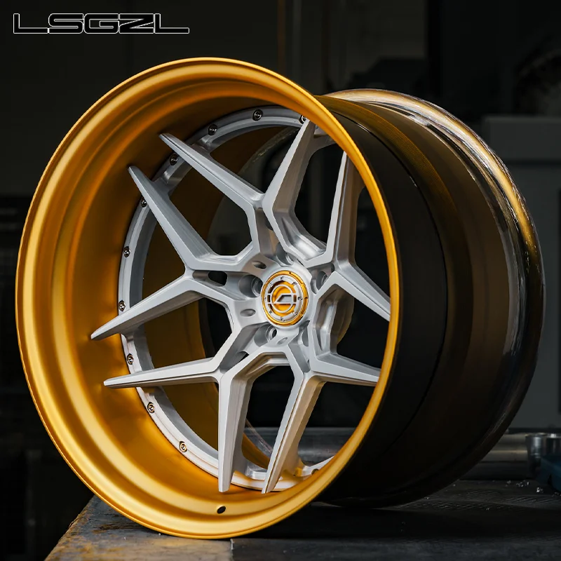 Custom Forged 19 20 22 23 24 Inch Black Wheel Rim Deep Dish 5x114.3 5X127 5x120 5x112 for BMW Urus C8 Nissan GTR Lambo
