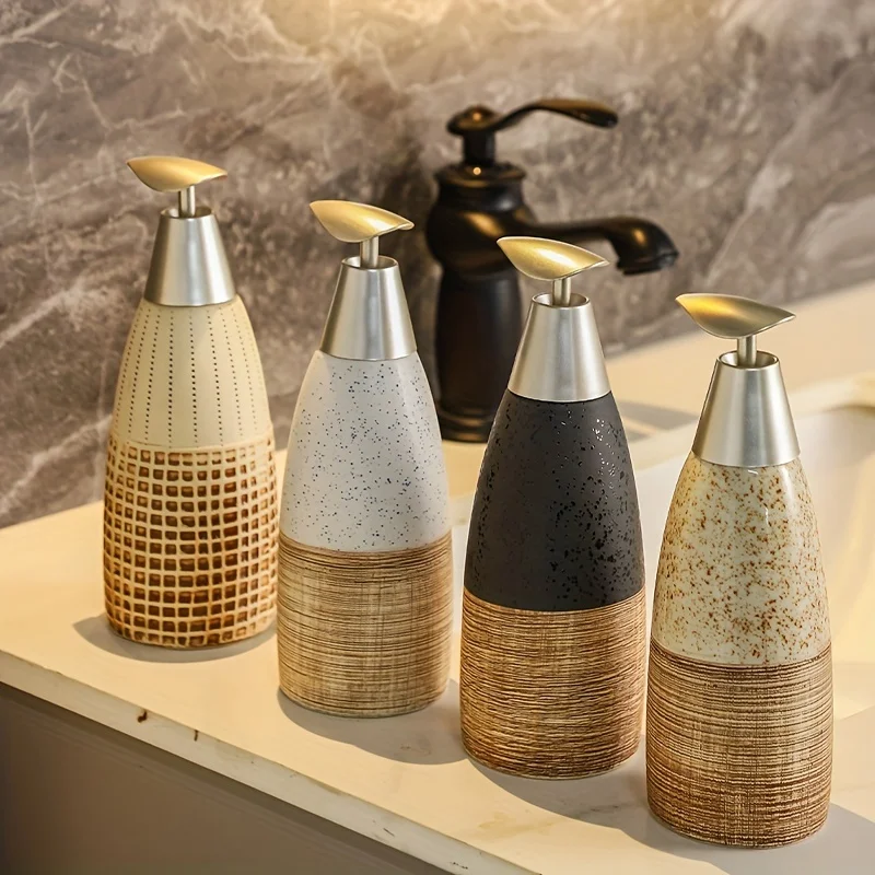 

Дозаторы мыла в европейском стиле для шампуня, лосьона. Другие прочные многоразовые бутылки с насосом — портативные бутылки с ручным насосом.