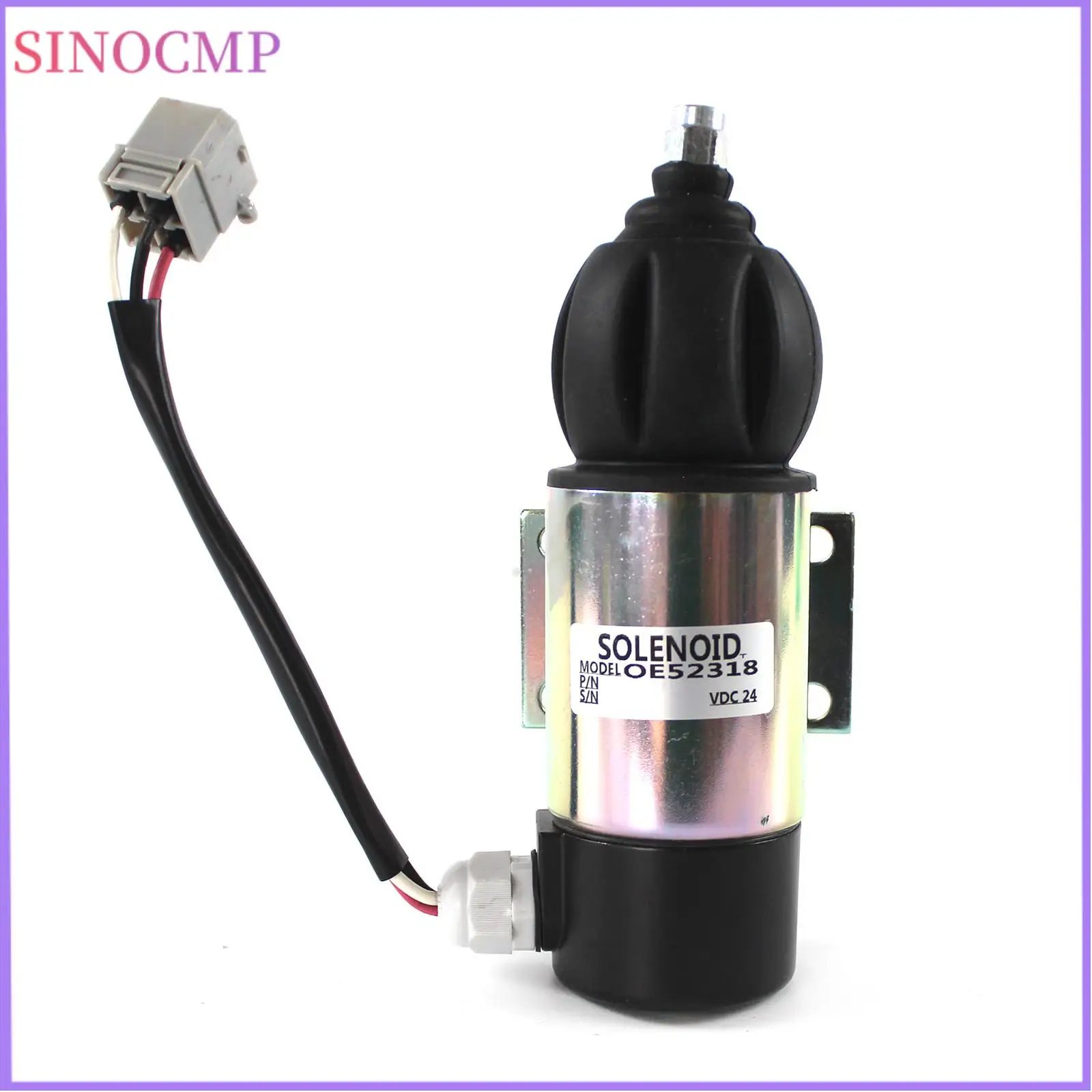 

24V Fuel Stop Shutoff Solenoid Valve 872825 873754 873718 888468 881969 87282 For Perkins 2006 3008 3012 Series Volvo Penta ﻿