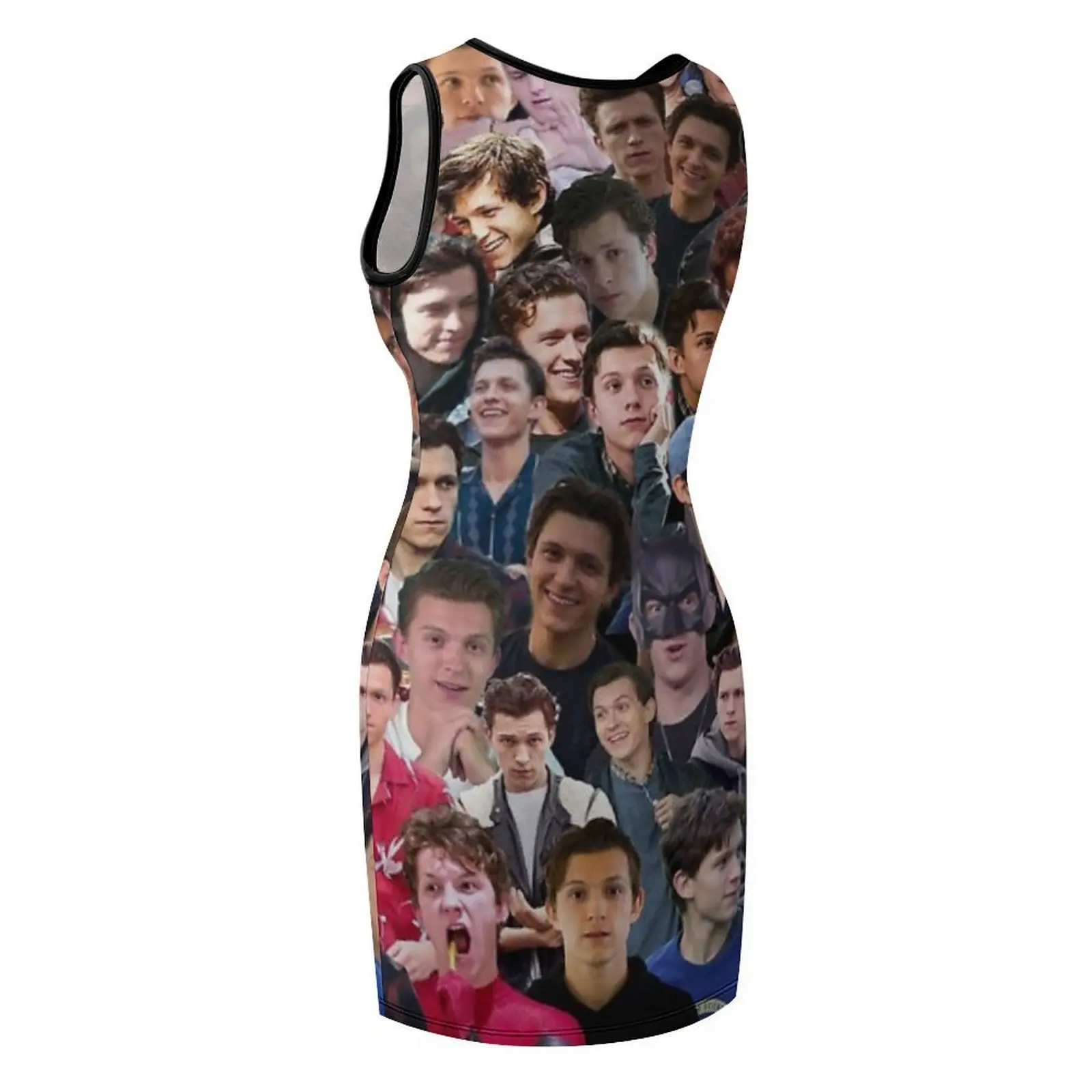 ทอม ฮอลแลนด์ คอลเลจชุดเดรสแขนกุด ชุดเดรสปาร์ตี้สุดหรูสำหรับผู้หญิง ชุดราตรี ชุดออกงาน ชุดผู้หญิง เสื้อผ้าฤดูร้อนสำหรับผู้หญิง