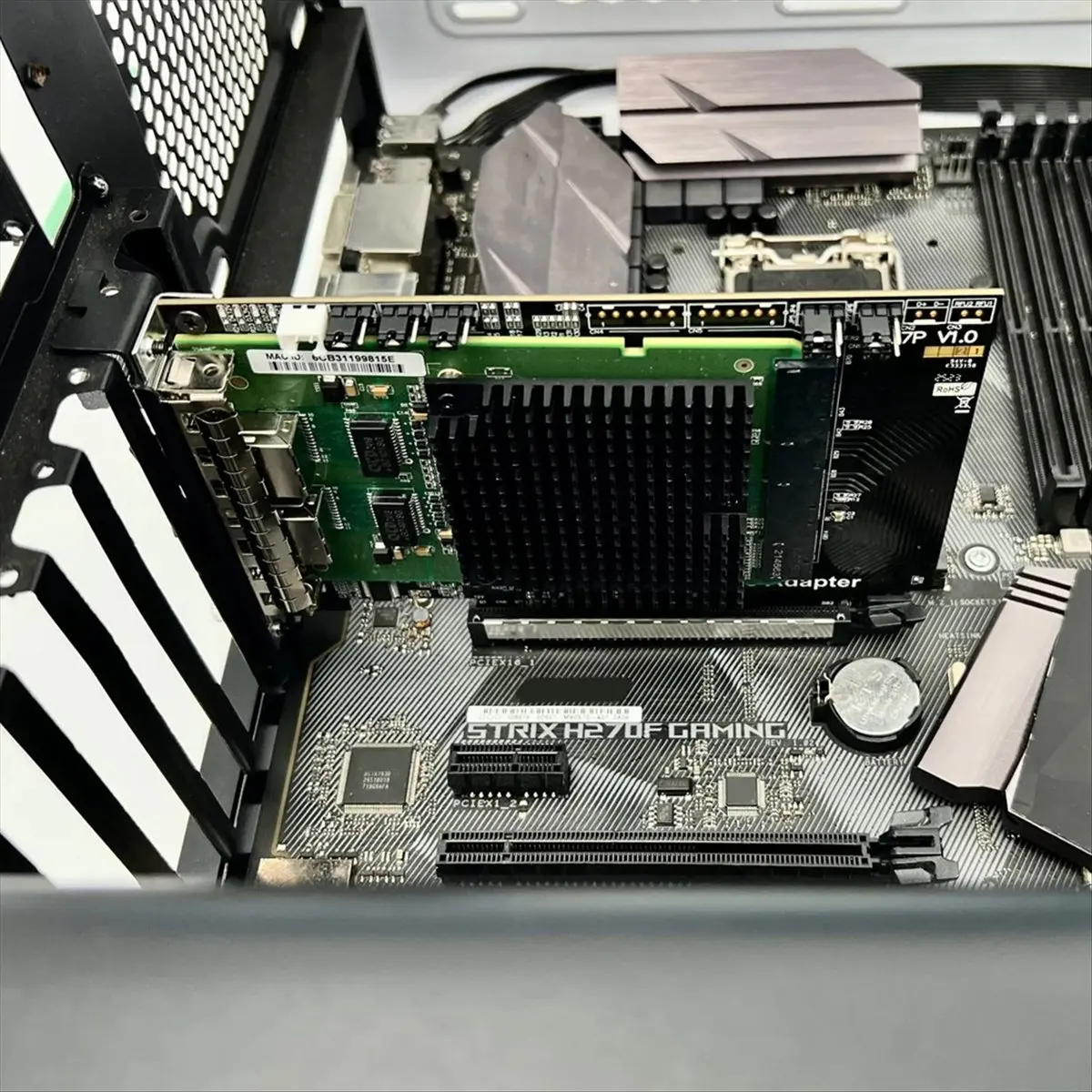 AT42 PCIe 4.0 X16 to Gen-Z 4C+/SFF-TA-1002 Adapter Card Support OCP NIC 3.0 External Chassis PCIe X16 Expansion Card