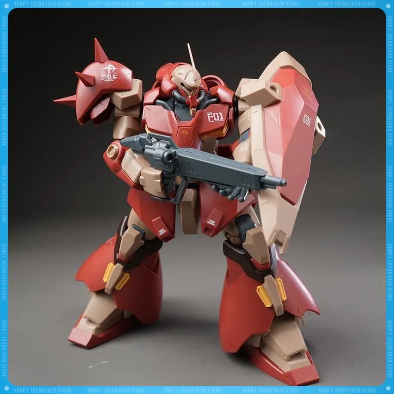 NEW HUAXIA MODEL  Messer F-01 F-02 HG 1/144Assembly Model Kit Anime Action Figure Robot Plastic model Toy  Gift with water decal