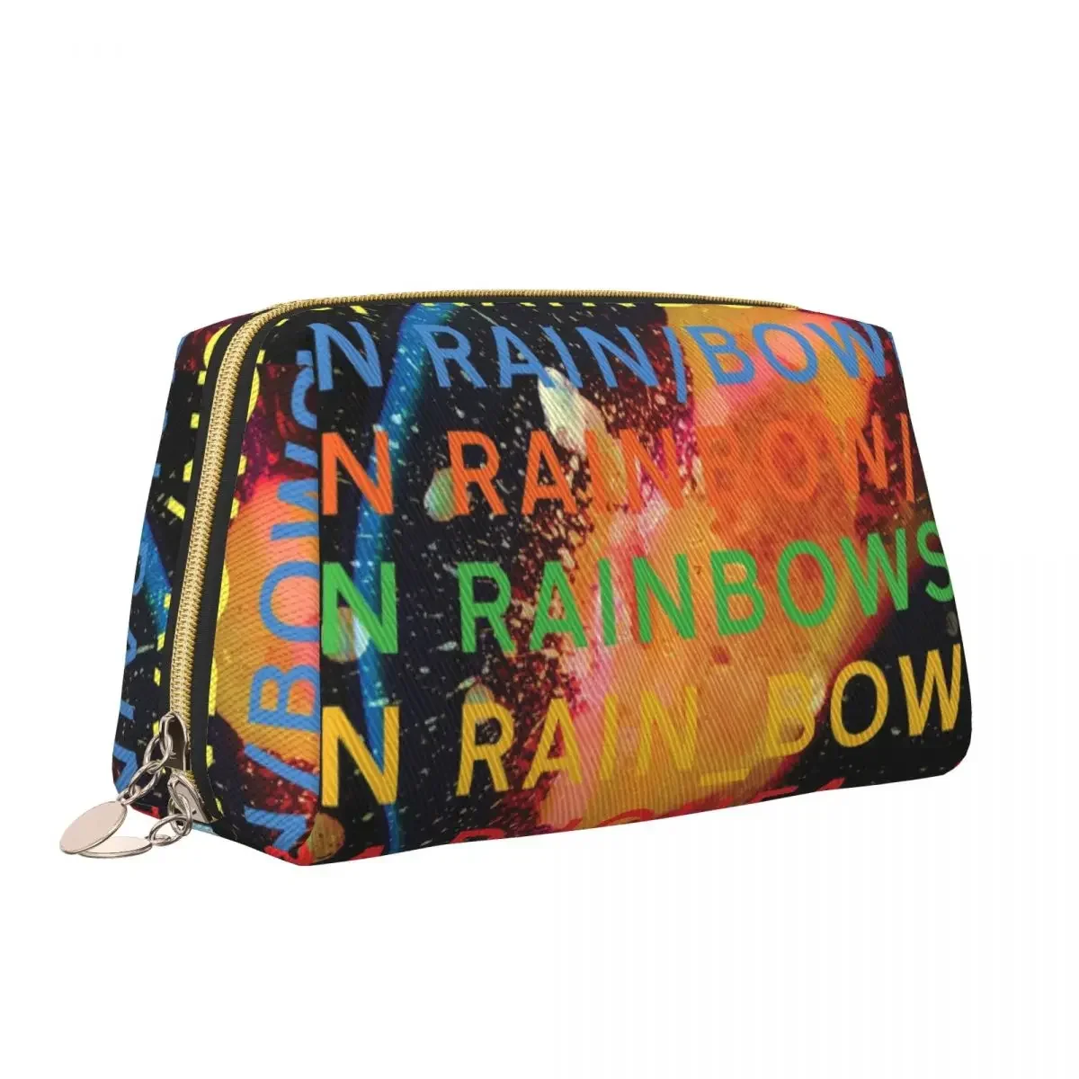 Radioheads British Rock Band Radio Cosmetic Bag Women Fashion Big Capacity Makeup Case Beauty Storage Toiletry Bags