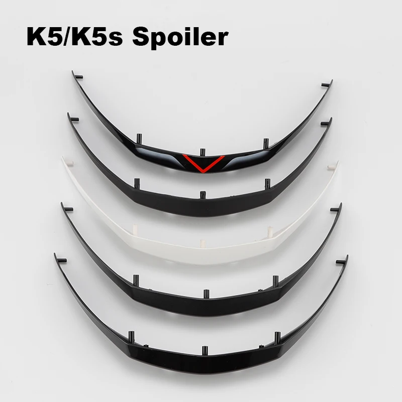 K5 K5S Spoiler Motorcycle Helmet Tail Spoiler Cascos K5 Original Tail Spoiler Motorcycle Accessories Capacete De Moto Decoration