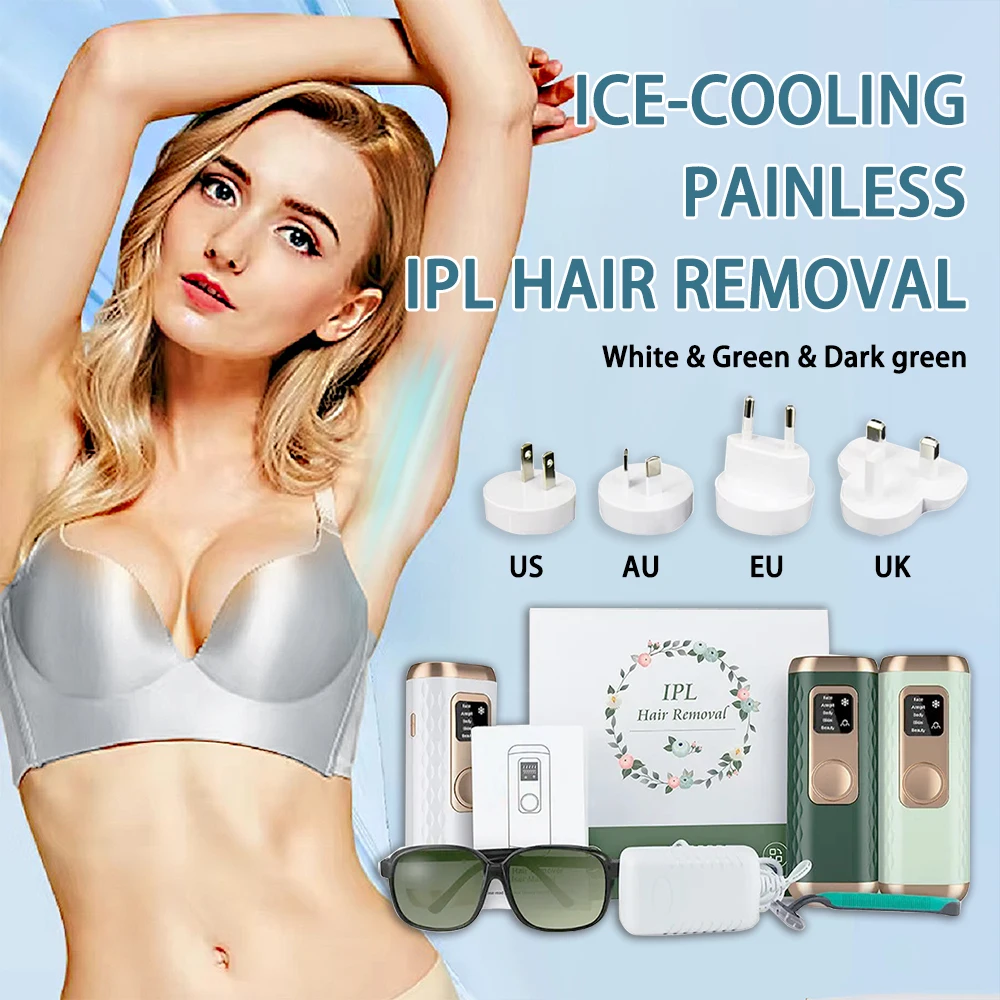 

IPL Laser Epilator for Women Hair Epilator Women Men Electric Shaver Bikinis Facial Legs Arms Body Hair Cutting Machine