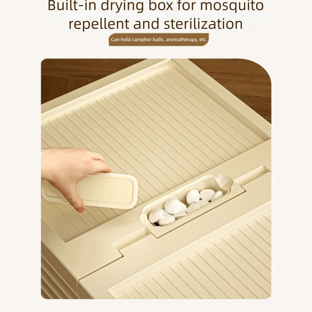 

Household Plastic Drawer Organizer Stackable Foldable Cabinet Storage Pull Out With Handle Storage Box Desktop Sundries