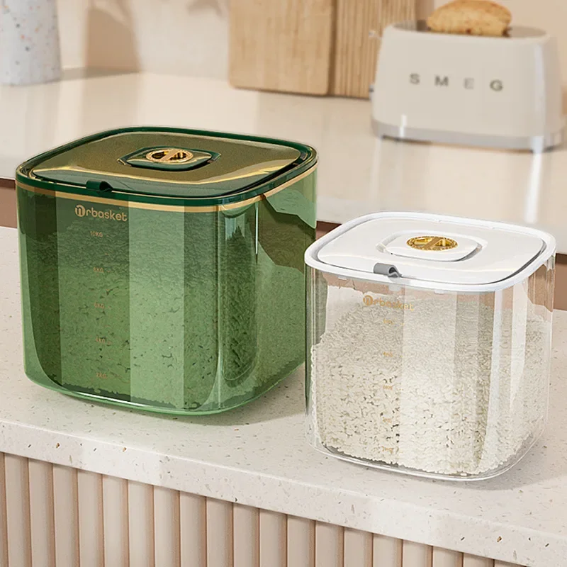 Multigrain Storage Box, Clothing M Bucket, Insect-Proof, Moisture-Proof, Sealed, Rice Can, Rice Bin, New Style
