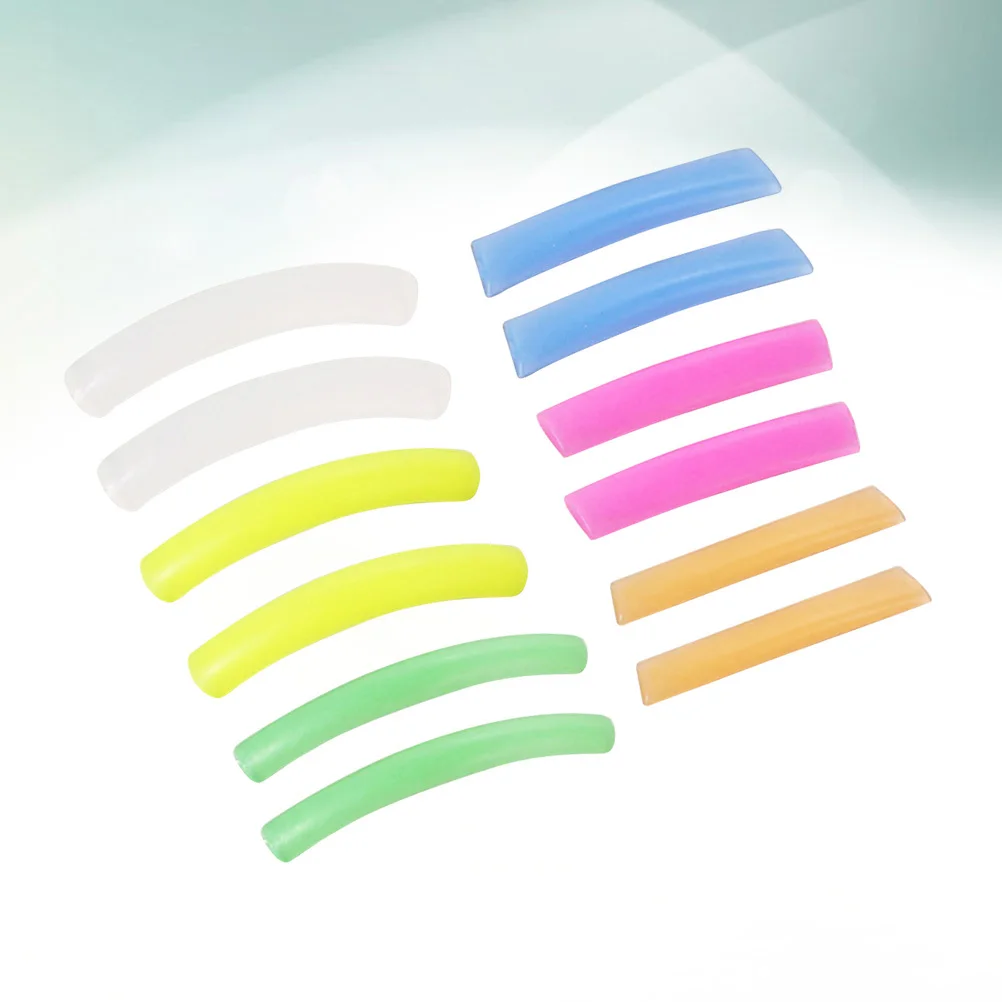 1 مجموعة رمش ملحقات طوقا سيليكون قابلة لإعادة الاستخدام سطح أملس لصقة عين البليت لأداة تمديد تطعيم لاش #3