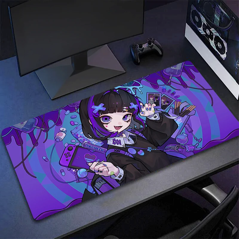 New large-sized 90x40 Mouse Pad Anime Sexy Girls Made Of Soft Material Suitable For Both Office And Home Use Comfortable To Use