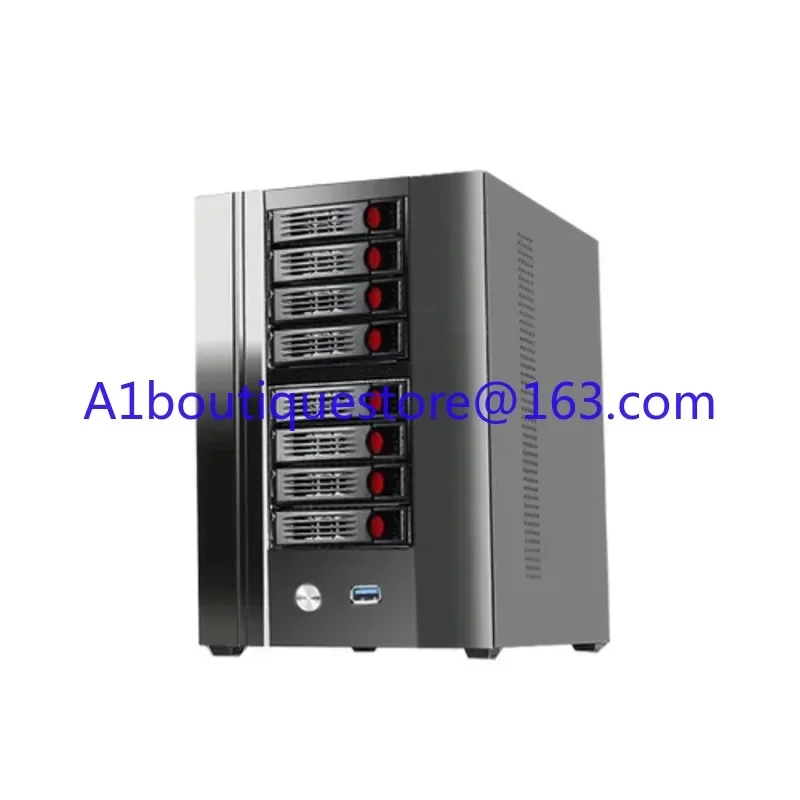 Nas Chassis, 8-Bay Hot Swappable Sata Backplane Home Storage Cloud IPFS Interstellar Server