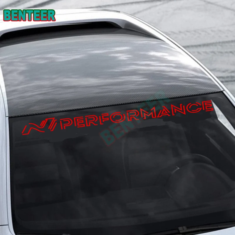 N الأداء زجاج سيارة ملصق لشركة هيونداي توكسون كونا سوناتا سولاريس فيلوستر i10 i30 i20 i40 i35 سانتافي GDi أزيرا