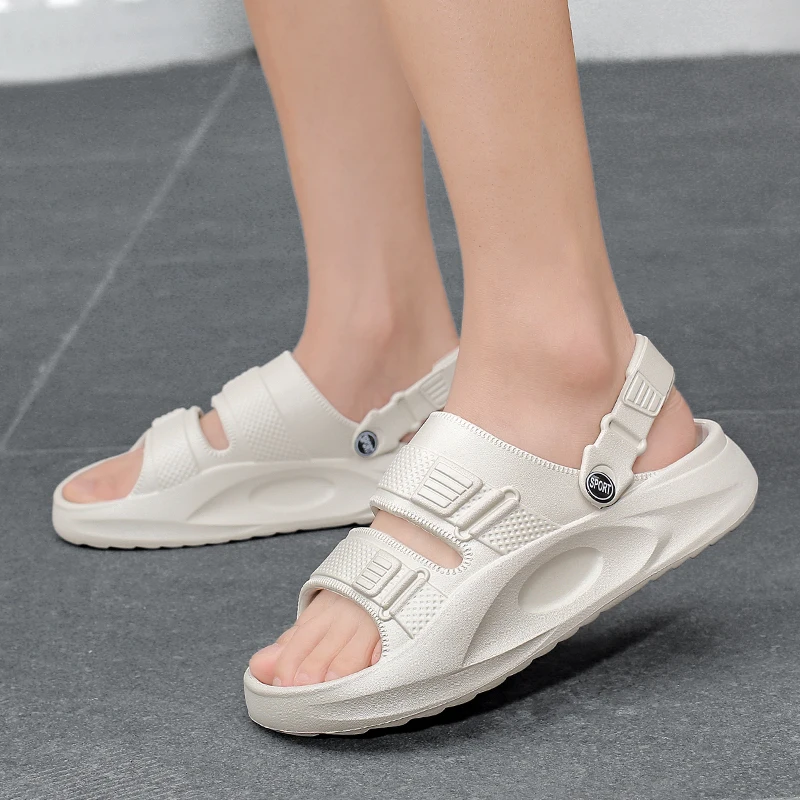 

Summer Fashion Outdoor Men's Clogs Non-slip Soft Sole Comfortable To Wear for Long Periods Men's Beach Sandals Garden Shoes