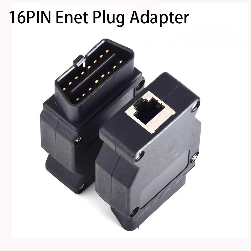 Enet Plug OBD Adapter for B-M-W F Series OBDII Interface ICOM Coded OBDII OBD2 Connector OBD2 16Pin Adapter Interface