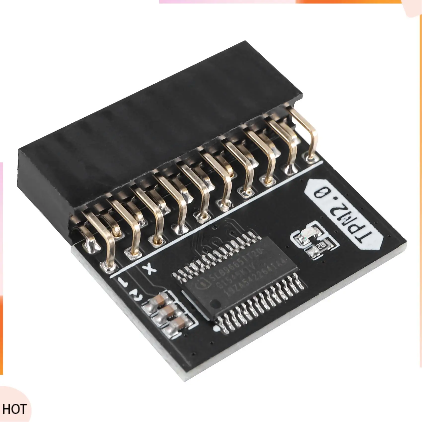 Nachrichten LPC 20Pin Schutzmodul für ASUS TPM-L R2.0/Gigabyte GC-TPM2.0 kompatibles Trust Platform Modul 20-Pin 20-1 L2P7