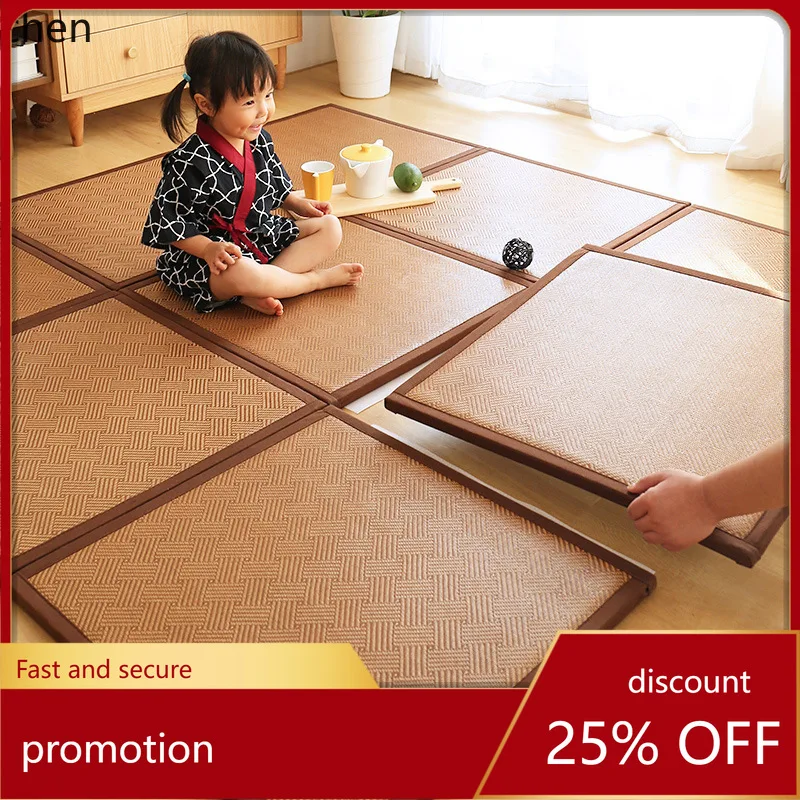 

CZ Japanese Tatami Rattan Carpet Bedroom Living Room Splicing Mat Foam Floor Thick Crawling Mat