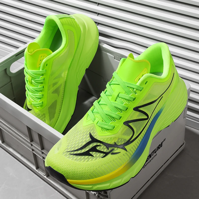 

2026 New Men's Running Shoes Wide Toe Box Sports Shoes Cushioning Breathable Outdoor Sports Jogging Sneakers Mesh Off-road Shoes