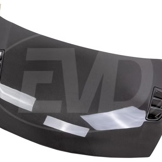 

M RR STYLE CARBON FIER HOOD for 2006-2010 HONDA CIVIC FD2 4DR JDM