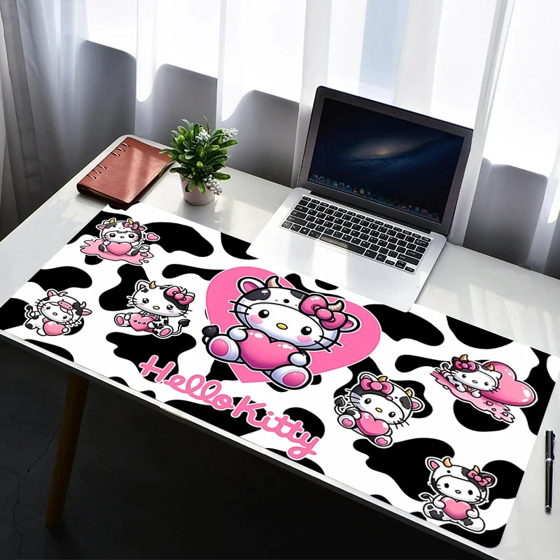 

Mouse Pad PC Non Slip Rubber HD Mousepad Laptop Gamer Cabinet Keyboard Pad Office Computer Gaming H-hello Kitty Desk Mouse Mat
