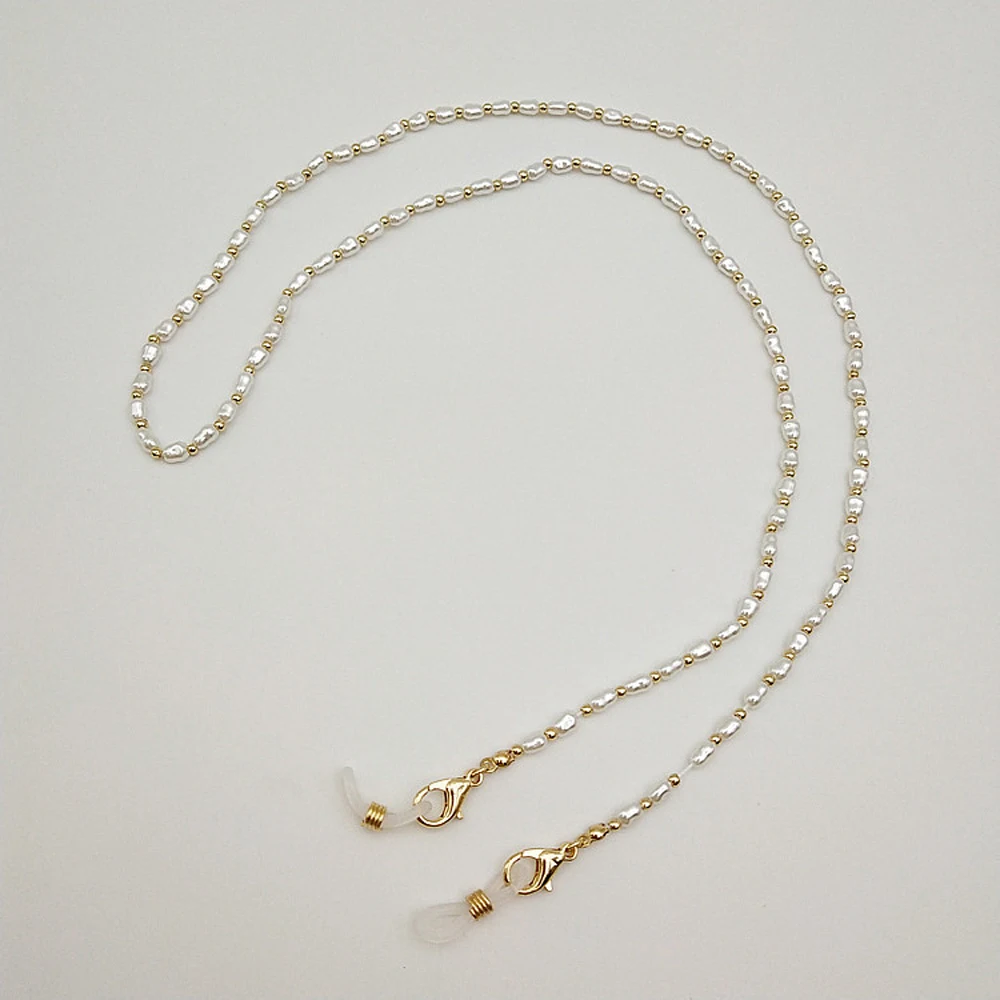 قناع الحبل أصحاب الرجال مكافحة خسر النظارات مجوهرات للنساء نظارات مقاطع قناع الوجه قلادة نظارات القراءة سلسلة اللؤلؤ سلسلة