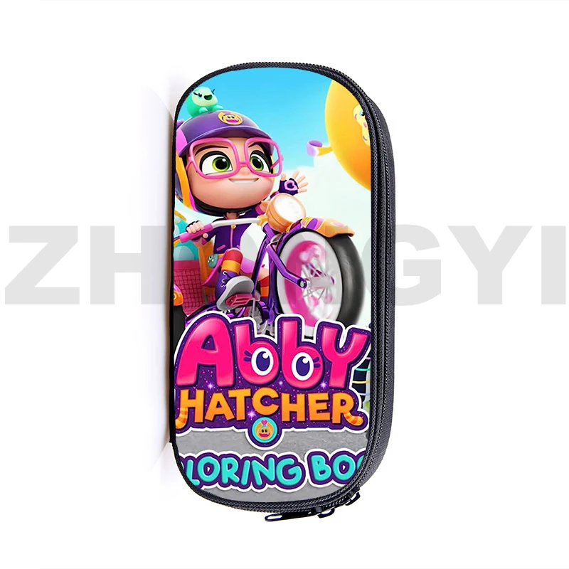 Kawaii Abby Hatcher Makeup Bags Travel Cosmetic Organizer Office School Supplies Students Abby Hatcher Stationery Storage Bags