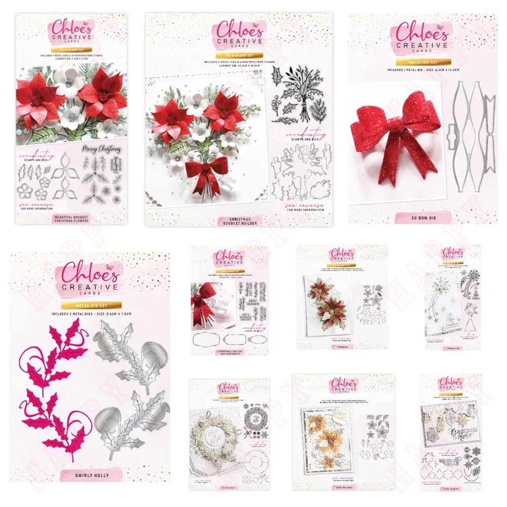 Blossoming Flower Series Dies Metal Craft Cutting Dies DIY Scrapbooking Greeting Card Decoration Handmade Embossing Template New
