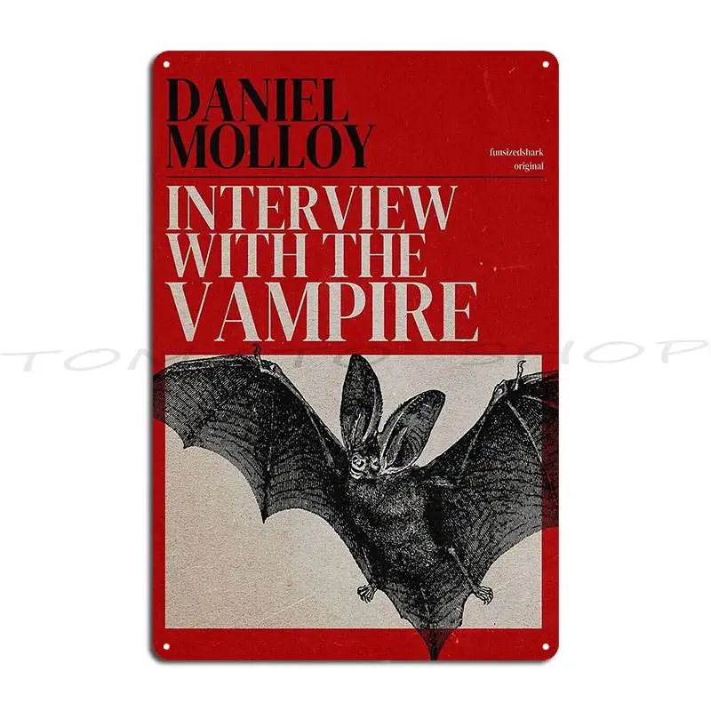 Interview With The Vampire 2x05 Poster Metal Plaque Poster Cinema  Rusty Wall Custom  Tin Sign Poster