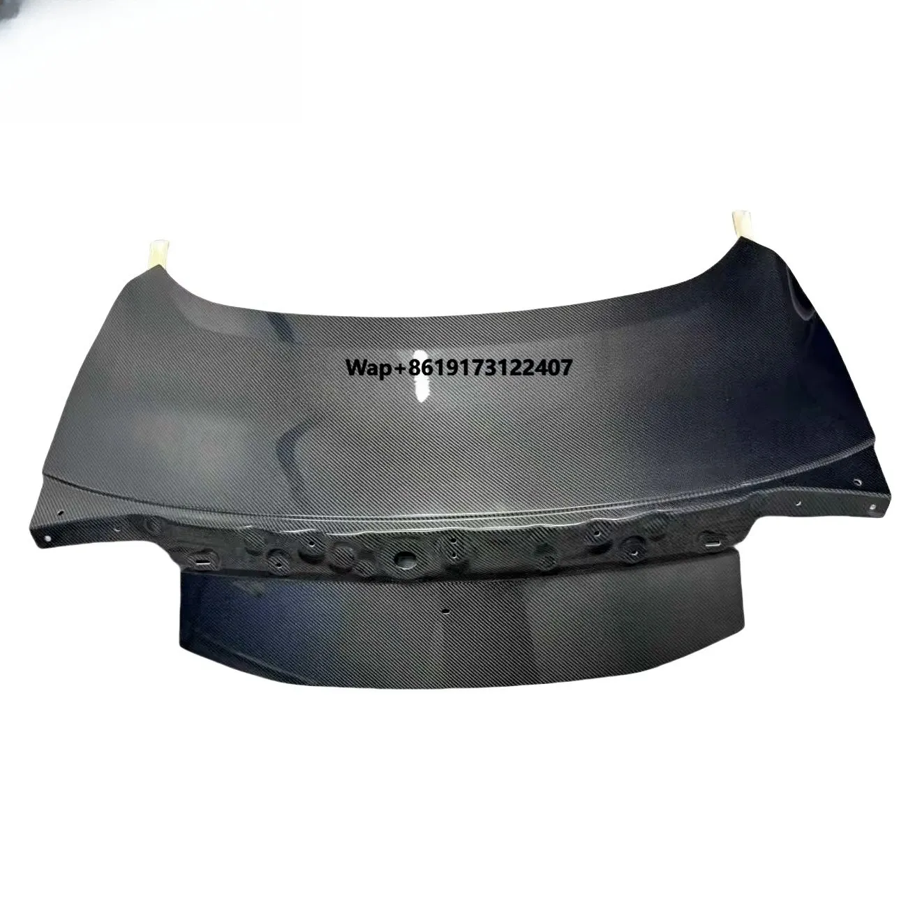 For Mustang Gt500 2015-23 Oem Style Dry Carbon Fiber Rear Trunk Boot Lid Cover Hood