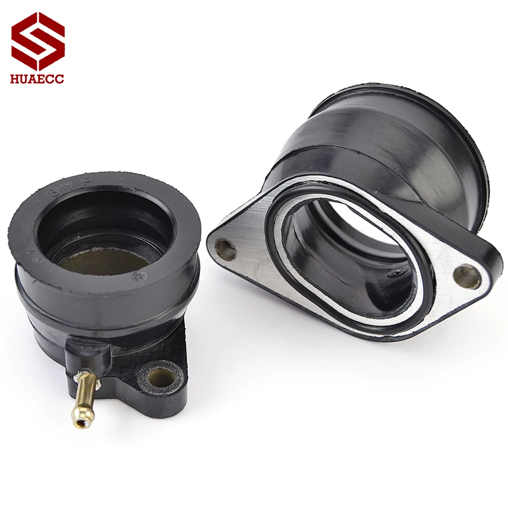 Carburetor Adapter Intake Mainfold Pipe for Yamaha YFM660 YFM660R Raptor 660R 02-05 5LP1359600 5LP1358601 5LP1359601 5LP1358600