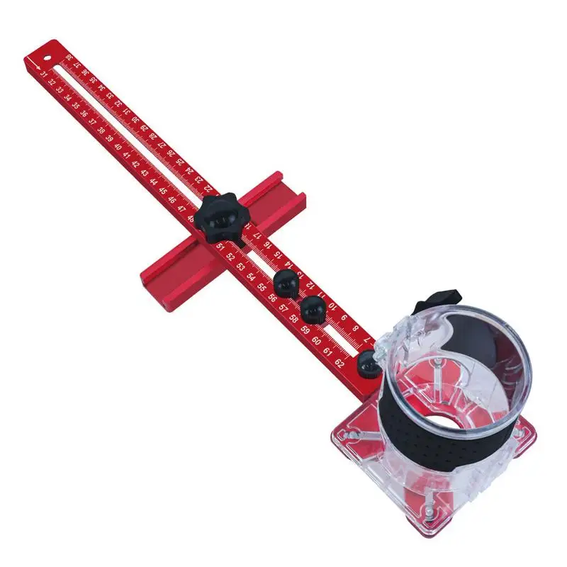 

Woodworking Cutting Bracket Removable Round Aluminum Alloy Milling Stand Woodworking Supplies Multifunctional Trimmer Base For