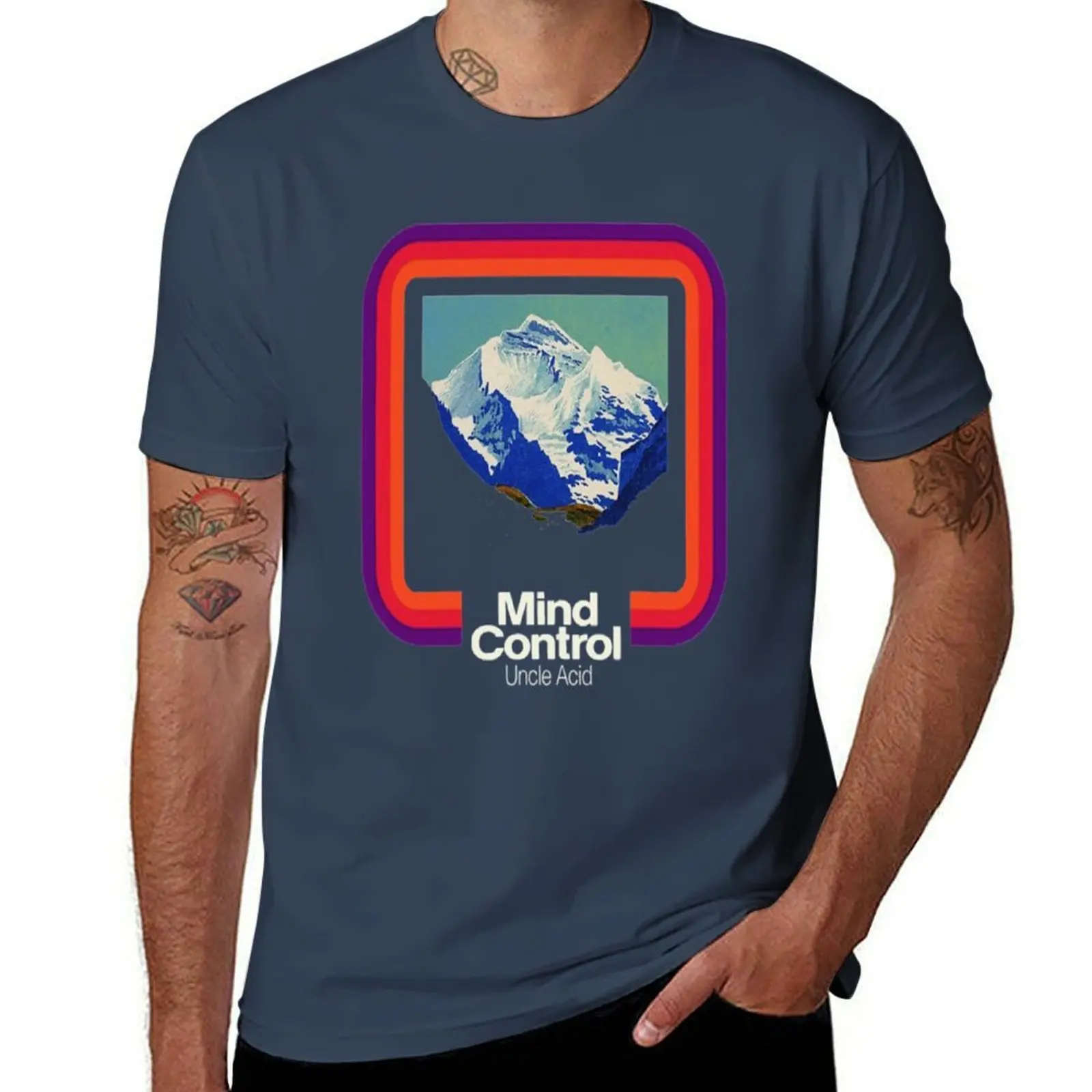 Uncle Acid The Deadbeats Mind Control T-Shirt cotton t shirts man 100% t shirt man designer T-Shirt