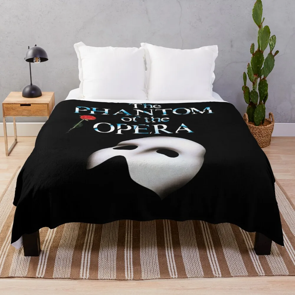 

the great phantom of opera show Throw Blanket sleeping bag blanket