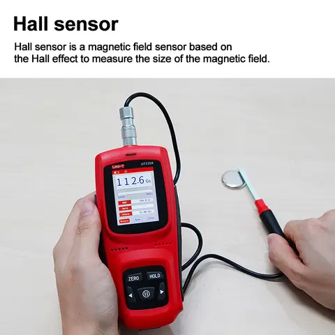 UNI-T 휴대용 디지털 가우스 미터 UT335A UT335B UT335C 0-3000mT 자기장 감지를 위한 자동 수동 제로 조정
