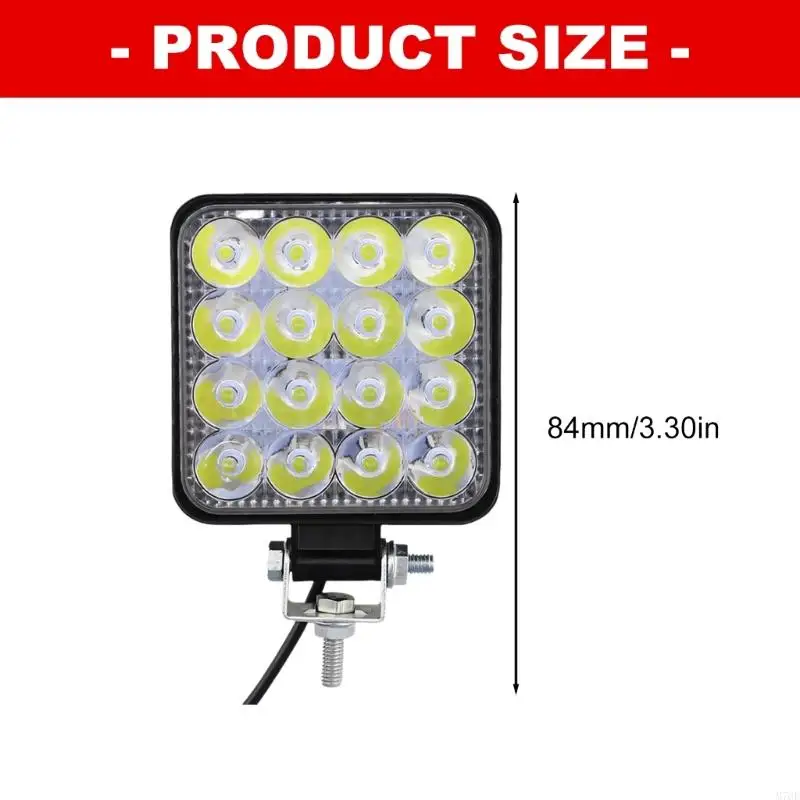 M76E Fahren Nebel Lampe 6000K LED Arbeits Licht IP67 Wasserdicht für Auto Lkw – Detail 6