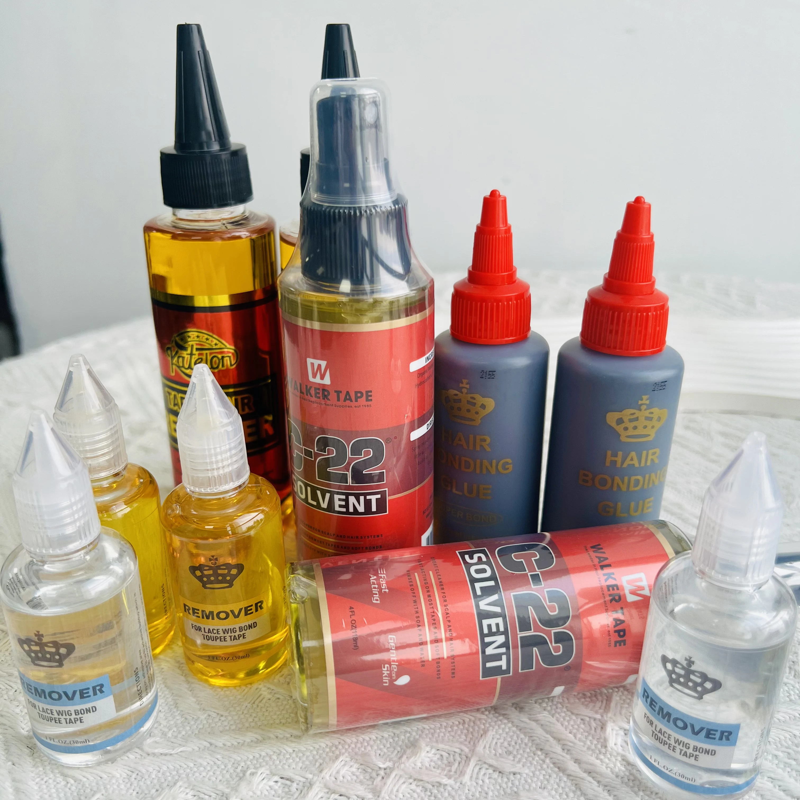 

Wholesale 3/5/10/15PCS solvent by walker tape spray remove glue walker tape remover solvent wig hair replacement glue hair glue