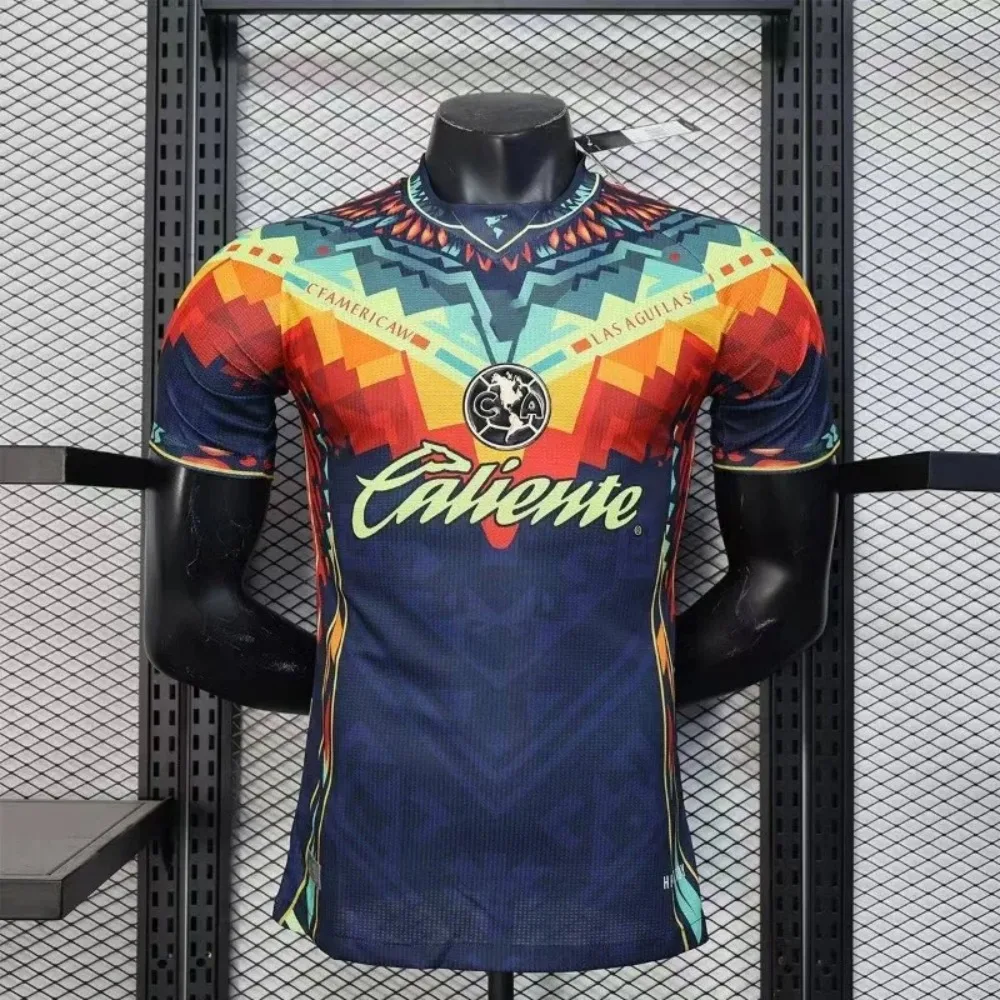 

Летние футбольные майки Club America, винтажная спортивная мужская и женская одежда, футболка унисекс, уличная детская футболка с короткими рукавами