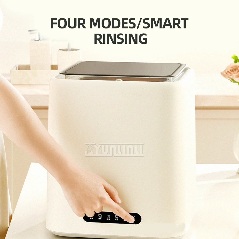 ماكينة غسيل صغيرة بسعة 7 لتر، ماكينة غسيل صغيرة أوتوماتيكية للملابس الداخلية والجوارب المنزلية
