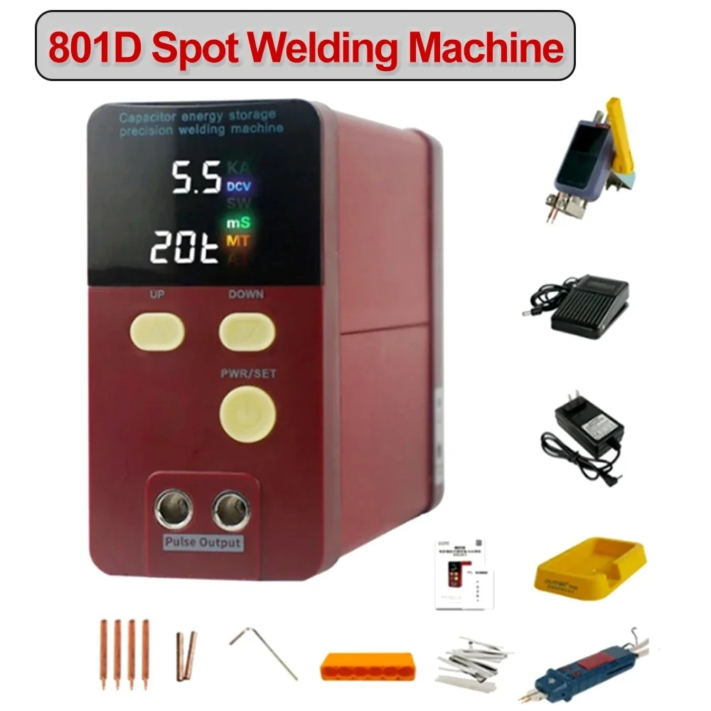 

Gold seller Machine souder par points à impulsion courant élevé 3500A 801H, les Batteries au Lithium fer Phosphate peuvent ê