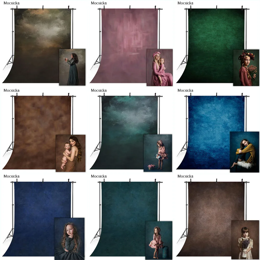 Mocsicka نسيج تجريدي التصوير خلفية خمر فساتين الأمومة التقطت الصور صورة خلفية عيد ميلاد زينة الاستوديو