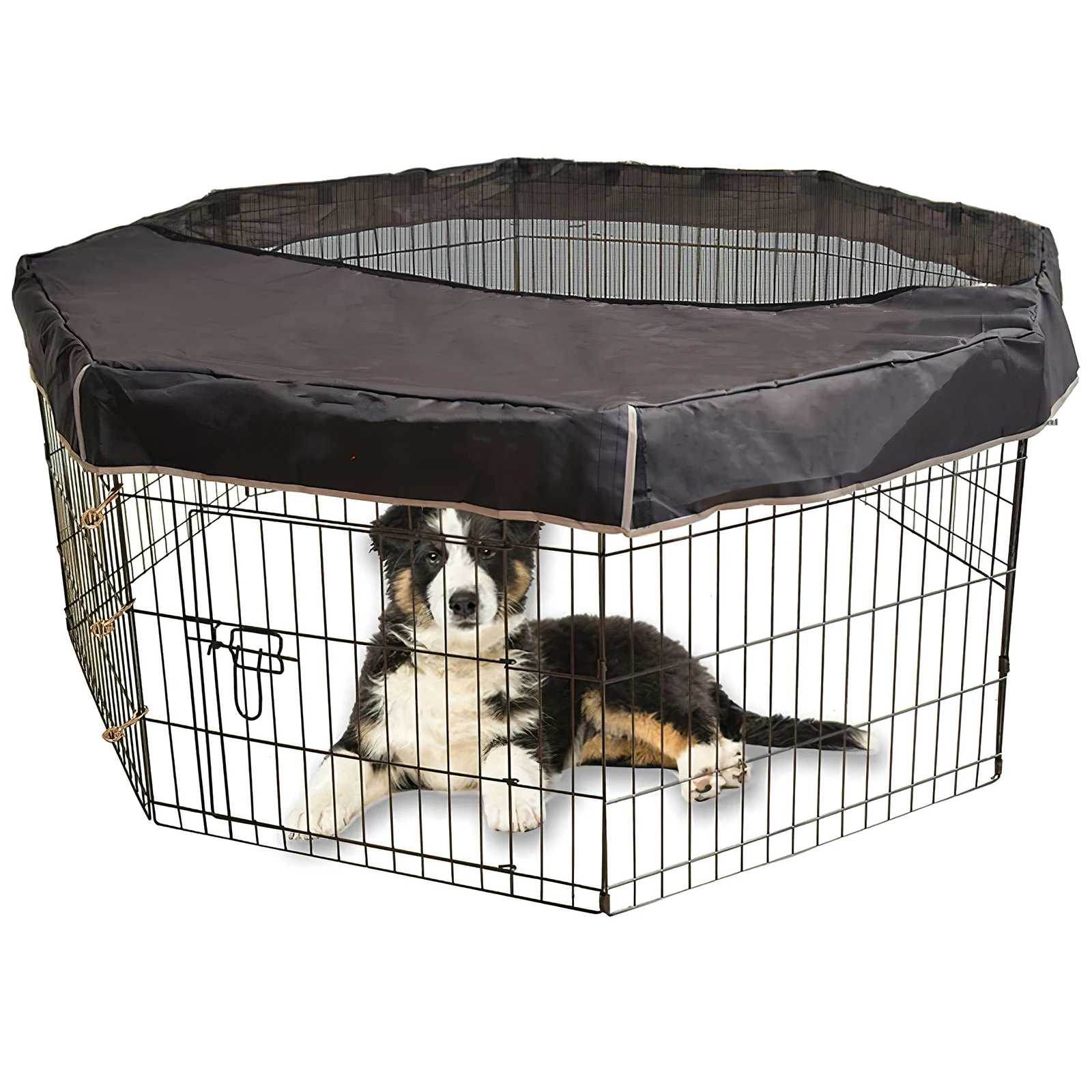 

Pet Caged Dog Crate Accessories Covers for Pets Playpen Indoor Cages Dogs Wire Shade Roof Crates
