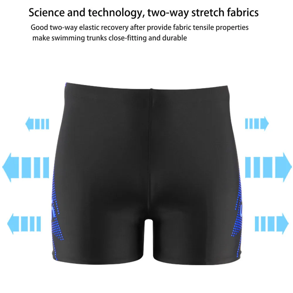 2022 Man Swimming Trunks Fast Dry High Elastic Fashion Swim Pants High Elasticity Men\'s Swim Trunks Wholesale